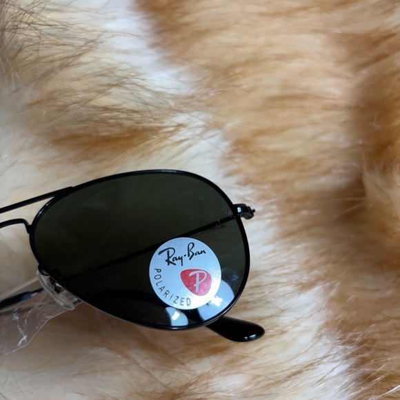 Ray Ban RB3025 Aviator Classic Sunglasses Black OS - Picture 4 of 11
